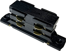 Соединитель внутренний I-образый черный