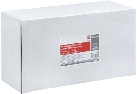 Терминал клеммный TC-3003 до 150 мм2 300A 3 клеммные пары EKF PROxima