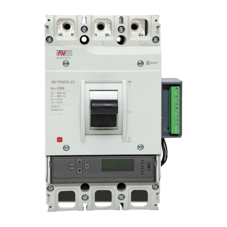 Автоматический выключатель AV POWER-3/3 630А 50kA ETU6.2