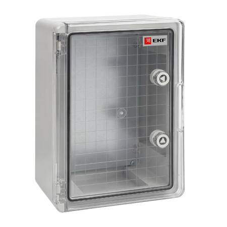 Щит пластиковый с монтажной платой прозр. дверь 500х400х180 мм IP65 EKF PROxima