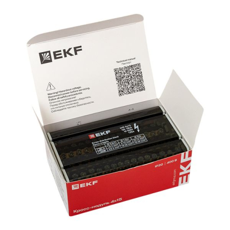 Шина нулевая в корпусе (4х15) EKF PROxima