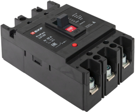 Автоматический выключатель LS125 18кА 3P 25А ProPact EKF