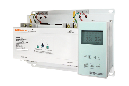 Блок автоматического ввода резерва БАВР 3П 125А TDM