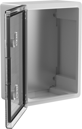 Корпус пласт. ЩМПп 400х300х170мм пр. дв. УХЛ1 IP65 IEK