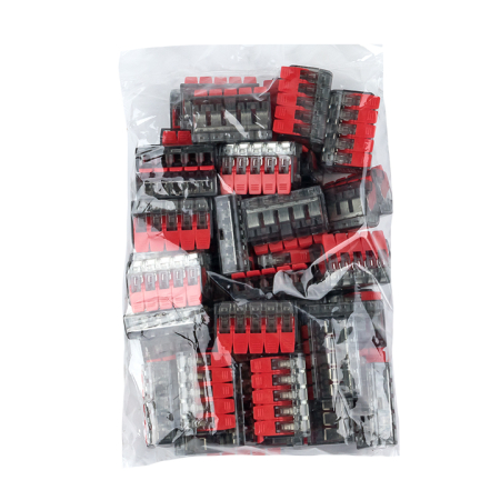 Клемма СМК 221-415 5 отверстий 0.2-4.0 мм2 (50шт.) EKF PROxima