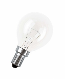 CLASSIC P CL   60W 230V E14 (шарик прозрачный d=45 l=80) - лампа *