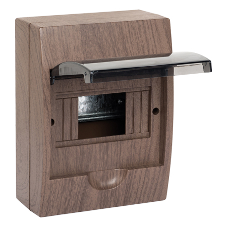 Щит распределительный навесной ЩРН-П- 6 темное дерево IP41 EKF PROxima