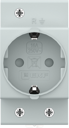 Розетка РДЕ-47 16А (под евро вилку с заземлением) EKF PROxima